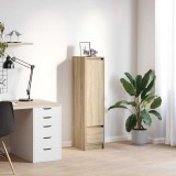 VidaXL Tablou Stejar Sonoma 29,5x34x119,5 cm Lemn prelucrat