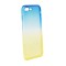 Husa APPLE iPhone 6\6S Plus - Ombre (Albastru/Auriu)
