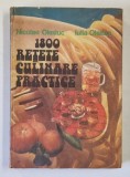 1800 RETETE CULINARE PRACTICE de NICOLAE OLEXIUC si IULIA OLEXIUC , 1986 *EDITIE CARTONATA