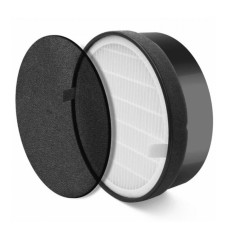 Set filtre rezerva pentru Purificator de aer LEVOIT LV-H132, 3-in-1, Pre filtru nylon, filtru HEPA si filtru Carbon activ, 2 buc