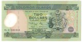 SV * Insulel Solomon TWO DOLLARS / 2 DOLARI 2001 * Jubileul de Argint CBSI / Banca Centrala 25 Ani - 1976 * UNC