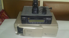 RADIO CASETOFON SONY CU MAGAZIE CD ORIGINAL foto