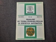 PROBLEME DE TEORIA PROBABILITATILOR SI STATISTICA MATEMATICA MONICA DUMITRESCU