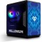 Desktop PC Gaming MGG Intel Core i7-12700F 4.9 GHz GeForce RTX 4060Ti 8GB GDDR6 16GB RAM 512GB SSD + 1TB HDD RGB Watercooling Win 11 Pro