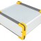 Carcasă aluminiu gri 131x100x53.5mm