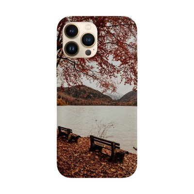 Husa compatibila cu Apple iPhone 14 Plus model Scenery lake, Silicon, TPU, Viceversa foto