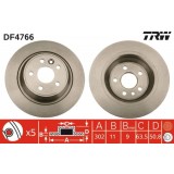 Disc frana spate- PS TRW DF4766