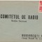 1952 Romania - Plic antet Radiodifuziunea Romana, timbru perfin inversat RADIO