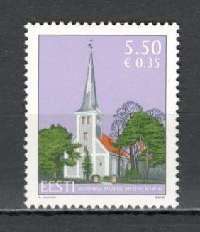 Estonia.2008 Biserica Sf.Cruce Audru SE.158 foto
