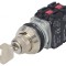 Comutator rotativ cu cheie 30mm 2NC 3NO IP56