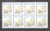 Brazil 1991 Flowers x 8 500Cr MNH DA.042, Nestampilat