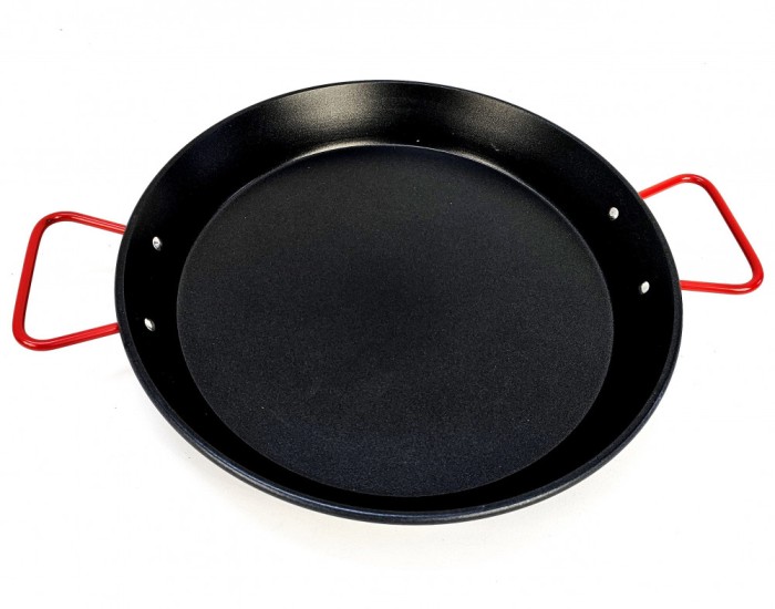 Tigaie pentru paella, diametru 32 cm, antiaderenta XyLan, 5 portii, Garcima, GRC20632
