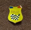 Insigna ACR-AUTOMOBIL CLUBUL ROMAN-FRAK FEDERATIA ROMANA DE AUTOMOBILISM SI KARTING AUTO