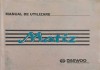 Manual Utilizare Daewoo Matiz (1999) - Carte Tehnica Mecanica, Romana, 121 pagini