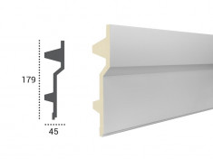 Profil pentru banda LED din poliuretan KF707 (2.44m) foto