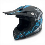 Casca cross/atv copii MiniRocket albastru marime YS
