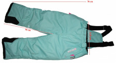 Pantaloni schi Northville Silver Series waterproof 3000 windproof copii 116 cm foto