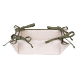 Cos paine bumbac multicolor Rustic 35x35x8 cm