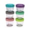 Set 6 Recipiente Sticla Pentru Hrana Bebe, Melii, 118 Ml