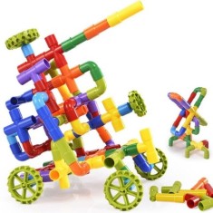 Set constructie creativa 26 piese de plastic foto