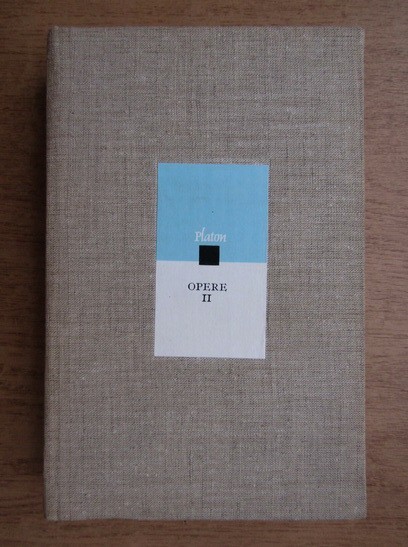 Opere (volumul 2) - Platon