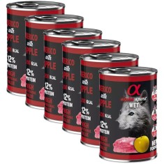 Alpha Spirit Dog Wet - Iberico Pork &amp;amp;amp; Yellow Apple 6 x 400 g foto