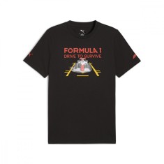 Formula 1 tricou de bărbați DTS Graphic black F1 Team 2025 - L