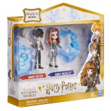 Harry potter wizarding world magical minis set 2 figurine harry potter si ginny, Spin Master