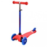 Trotineta Reglabila Action Pro One Copii, Sofia CONCEPT&reg;, Aluminum, Blue/Red