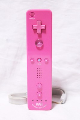 Controller Nintendo Wii Wiimote Motion Plus Wii remote roz pink RVL-036 original foto