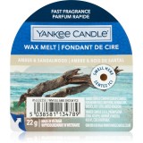Yankee Candle Amber &amp; Sandalwood ceară pentru aromatizator 22 g