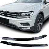 Capace faruri negru lucios potrivite pentru VW Tiguan AD1 Pre-Facelift 2016-2020 Performance AutoTuning