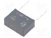 Condensator cu polipropilena, 0,47&micro;F, 440V AC, 1kV DC, KEMET - R474R347050A1KV057