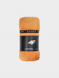 Prosop de sport M cu uscare rapidă (80 x 130cm) - portocaliu, 4F Sportswear
