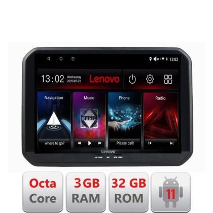 Navigatie Suzuki Ignis 2016- D-IGNIS16 Octa Core cu Android Radio Bluetooth Internet GPS WIFI DSP 3+32 GB 4G KI LENOVO LITE CarStore Technology