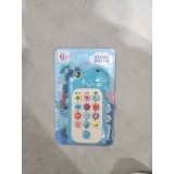 Jucarie Interactiva, Flippy, Telefon Inteligent, Model Dinozaur, Functii Educative, Muzicale si Voce, 4-6 ani, 19 x 11.5 cm, din Plastic, Albastru