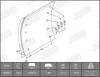 JURID 1903211070 Set garnituri de frictiune, frana tambur