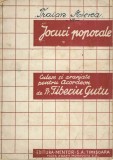 C9577N Jocuri poporale culese și aranjate pentru acordeon de pr Tiberiu Gutu, fără an, Timișoara