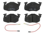 Placute frana fata Renault Super 5 Rapid Clio 1 R21 R9 R19, Peugeot 405 309 205, Placute originale Renault 7711130034
