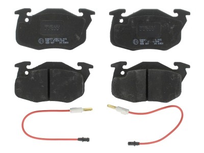 Placute frana fata Renault Super 5 Rapid Clio 1 R21 R9 R19, Peugeot 405 309 205, Placute originale Renault 7711130034 foto