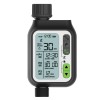 Programator irigare gradina, display LCD, cu senzor ploaie, adaptoare incluse, IP65, temporizator automat electronic udat stropire gazon, peluza, pati