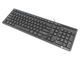 Tastatură neagră USB A cu cablu 1,5m NATEC slim US layout