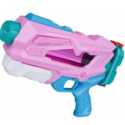 Pistol cu apa pentru copii 6 ani+, rezervor 600 ml pentru piscina/plaja, quick fill, roz foto