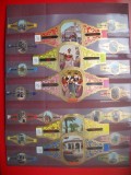 HOPCT LOT NR 112 ASPECTE DIN...ITALIA,FRANTA,BELGIA,OLANDA,ELVETIA -21 BUC-ETICHETE VECHI DE TRABUCURI/ CIGARS LABELS -COLECTIE DE LUX-
