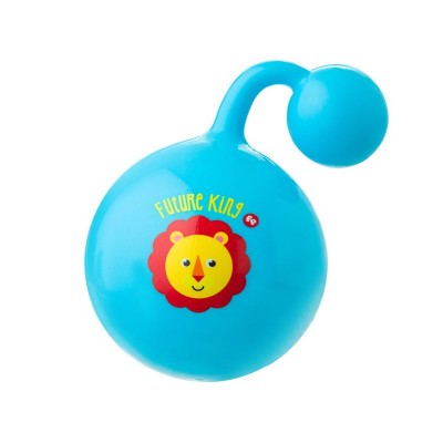 Jucarie Minge zornaitoare cu maner, 10 cm, Bleu, ATU-083933 foto