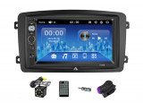 [KIT] MP5 Player pentru Mercedes Benz, WinCE, Bluetooth, USB, CardSD, Camera Marsarier, Auxiliar, Mirrorlink, Touchscreen - AD-BGP7010B+AD-BGRBE014