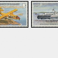 Guernsey 1981 - Transport, vapoare, avion, serie neuzata