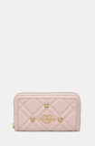 Love Moschino portofel femei, culoarea roz, JC5654PP1