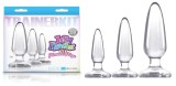 Set 3 Dopuri Anale Jelly Rancher Trainer Kit NS Novelties, Transparent