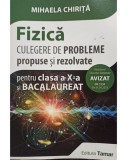 Mihaela Chirita - Fizica - Culegere de probleme pentru clasa a X-a si bacalaureat (Editia: 2018)